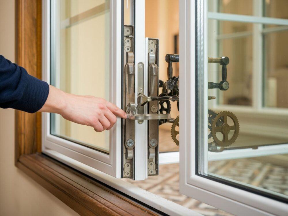 Jak poprawnie odblokować okno uchylne – ilustracja